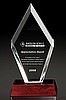 Clear Arrowhead Award (14"x6"x2 1/2")